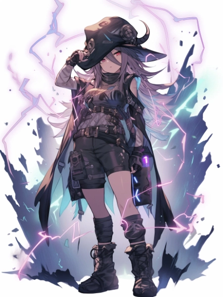 No.506 投稿作品MIX　滝と冒険ガール✕雷の魔法少女