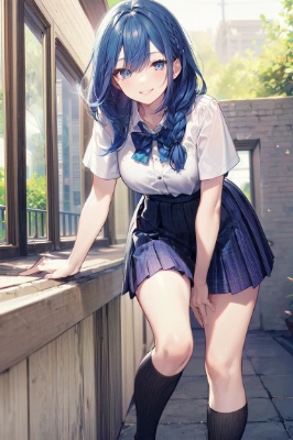 blue