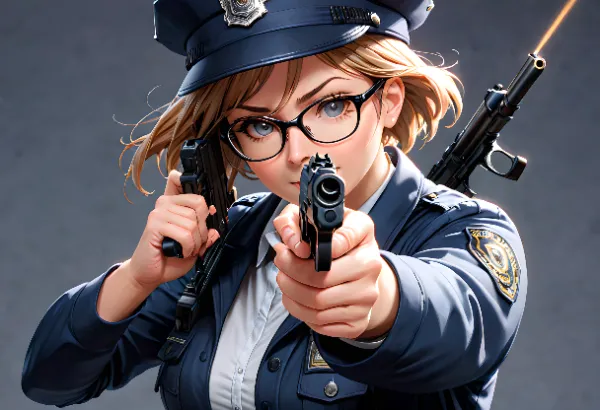 アメリカン婦人警察官いろいろ
