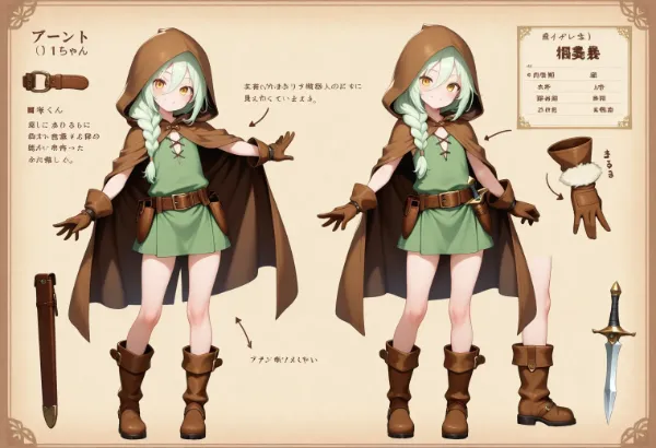 YTRPG用キャラ 「リム・ロクスリー」