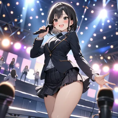 黒髪の女の子31