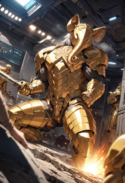 戦うヒーローシリーズ：エレファント ハーディー