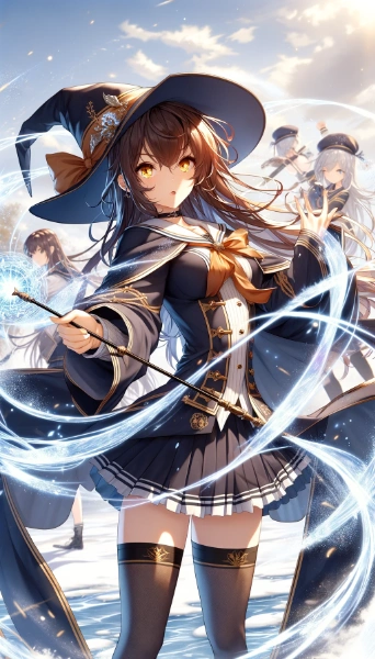 氷結系魔法使い