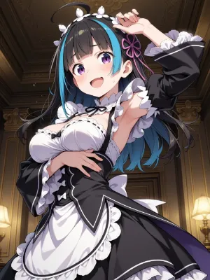双子メイドの片割れ、のつもりっス！