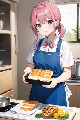 「新しい塩焼き料理よ!」