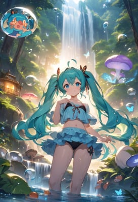 シャボン玉とナッツの森