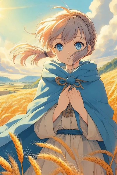 金色の野に降り立つ