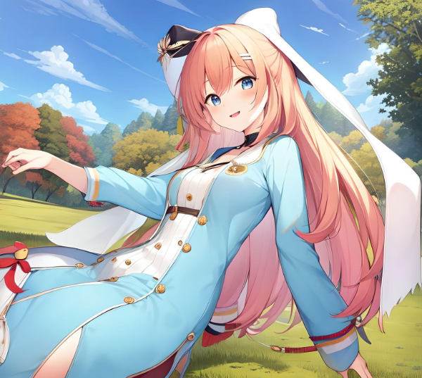 ケモミミ少女と日向ぼっこ