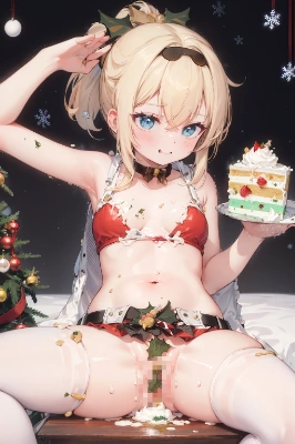 クリスマスケーキでござる