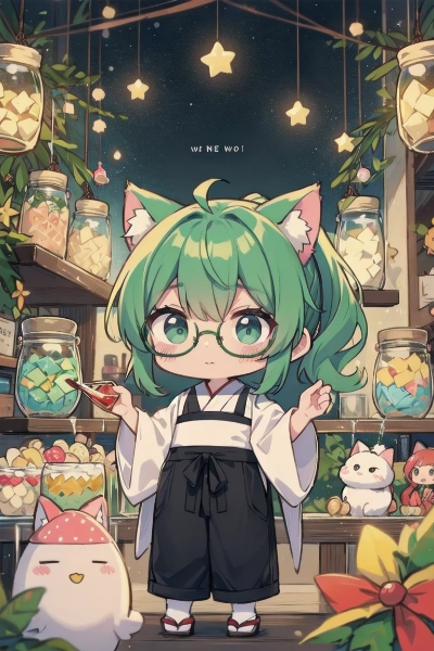 星型のクッキーとキャンディ作ろう