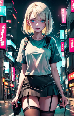 金髪少女