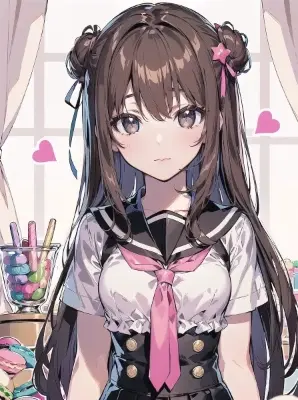 #203 茶髪少女