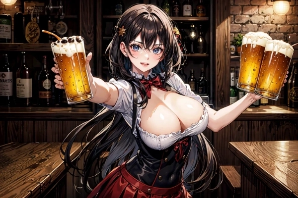 あたしの酒が飲めないのかー!?