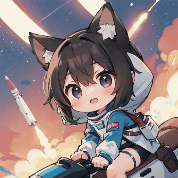 ロケットに乗って