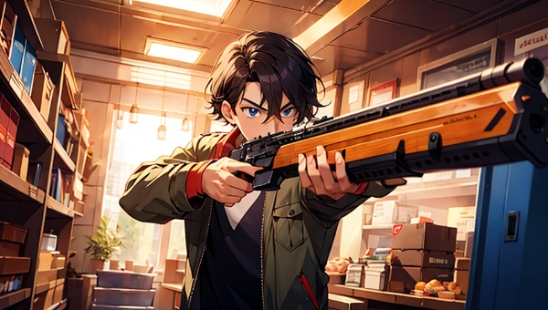 よーし、お宝は置いていてもらおうか