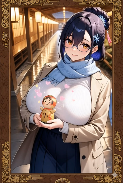 冬の寺院で輝く小さな奇跡(動画)