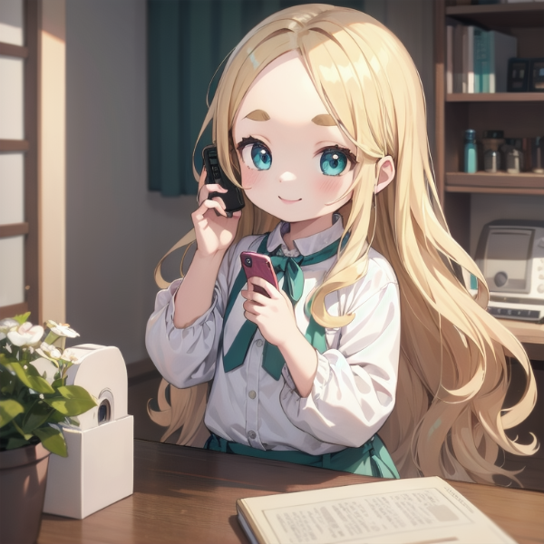 電話おでこちゃん