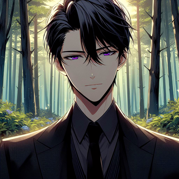ミステリアスな森林と、黒髪短髪男性…その1(16枚)