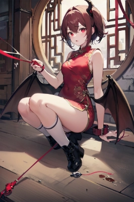 AIピクターズ使用２日目ドラゴン娘