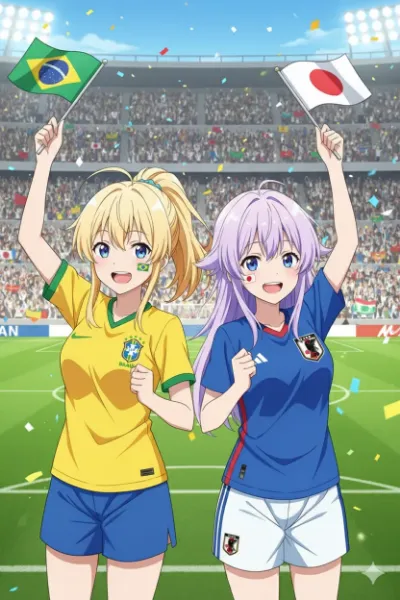 サッカーフェイスペイント