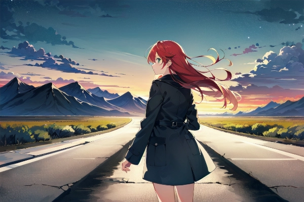 まだ見ぬ道の果てには……。