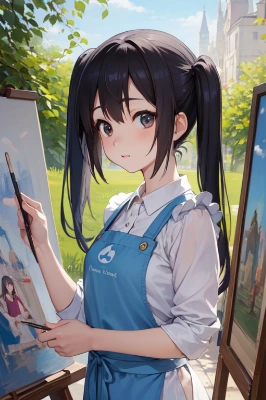 水彩画家