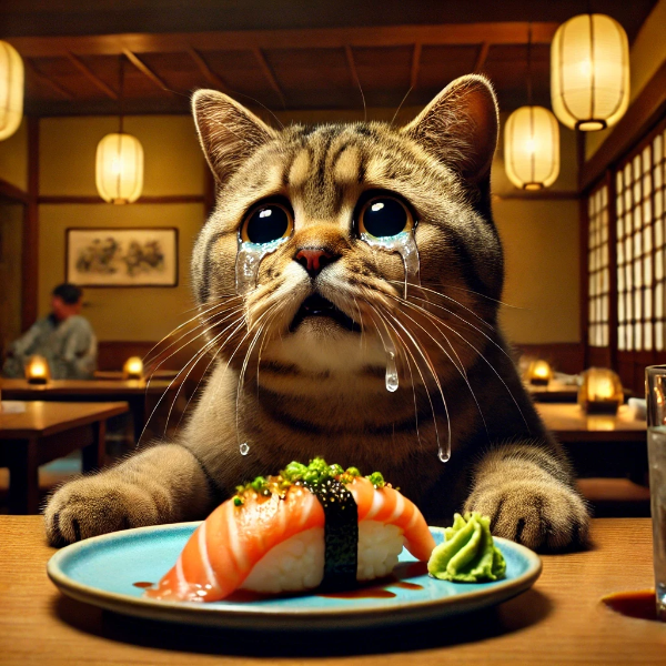 ワサビ利きすぎ