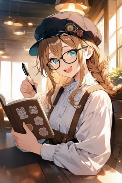 陽だまりのカフェで紡ぐ夢のメモ帳