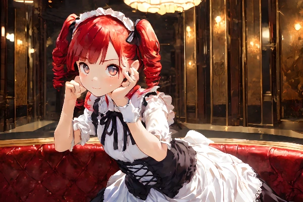赤髪の少女