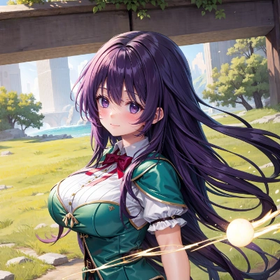 風の遺跡の少女