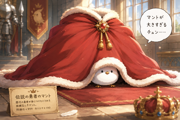 ちょっと君には大きかった