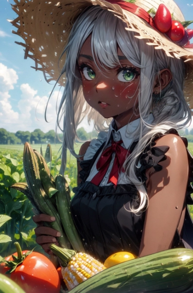 採れたてメイドちゃん🩷