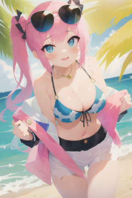 サングラスの女の子