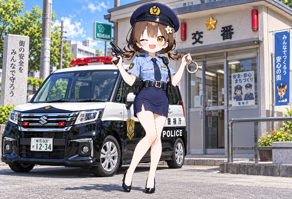 交番のおまわりさん