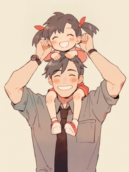 パパの肩車(niji ver.)