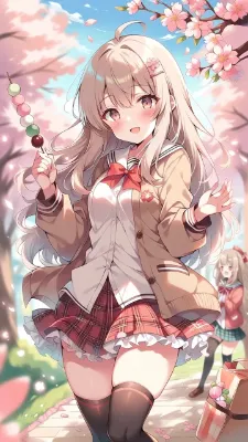 春　花より団子