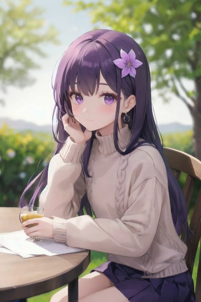 待ち合わせの相手が来なくて待ちぼうけの女の子🥺