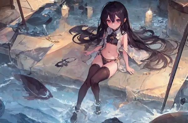 涼む