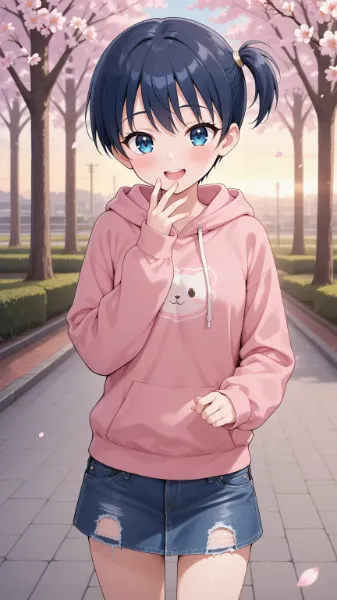 サイドな葵ちゃん。