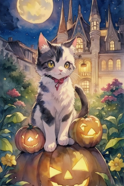 ハロウィン猫ちゃん