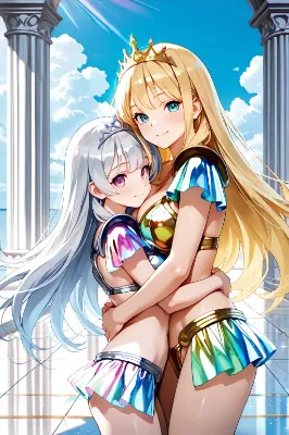 百合ビキニアーマーちゃん