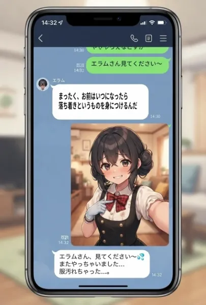 ドジっ娘と口うるさい彼のトーク