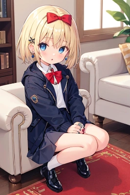 なんか指輪がおもそうなムスメさん