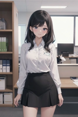 社内で噂の美人ОL