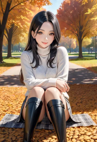 座ったり別のポーズ