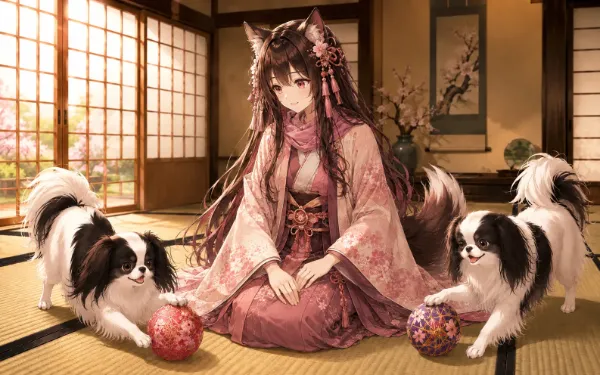 日本の犬　犬？猫？将軍も愛した希少な愛玩犬～狆～