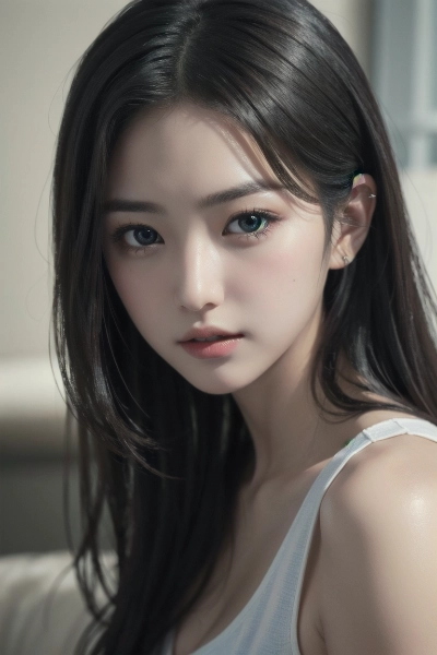 肖像画　女の子７