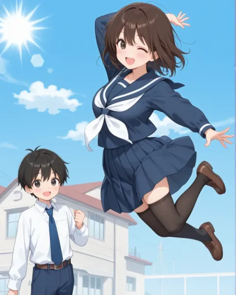 空に舞う恋の翼