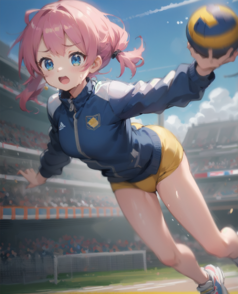 ジャージ少女とドッジボール！3