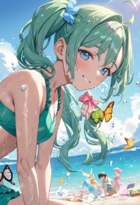 優しい笑顔